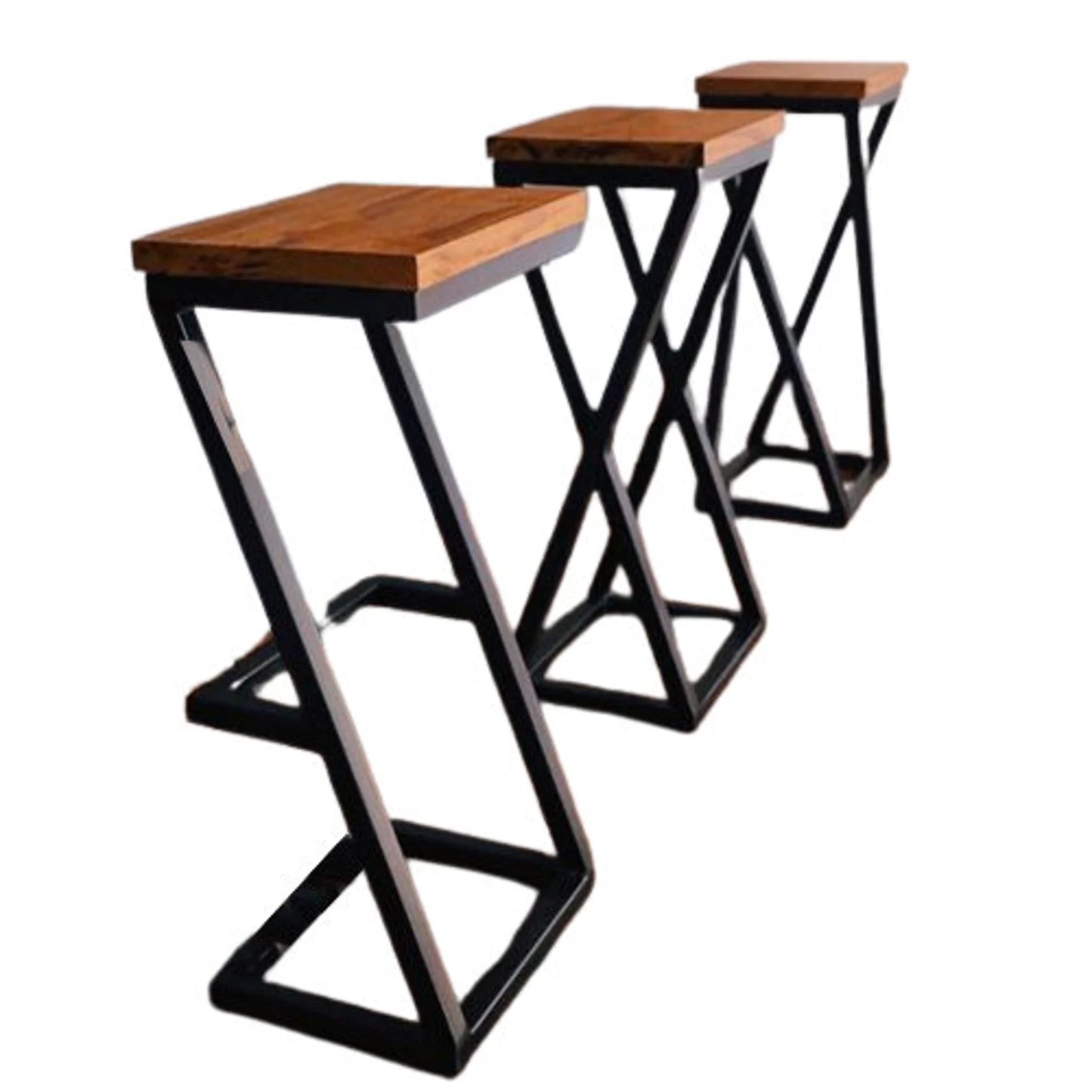 Taburetes Industriales en Madera