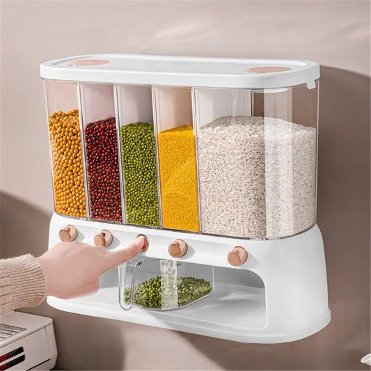 Dispensador granos cuadrado